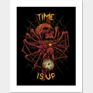 Time is up Posters and Art